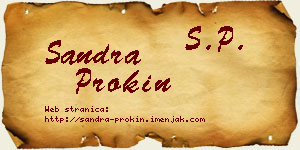 Sandra Prokin vizit kartica